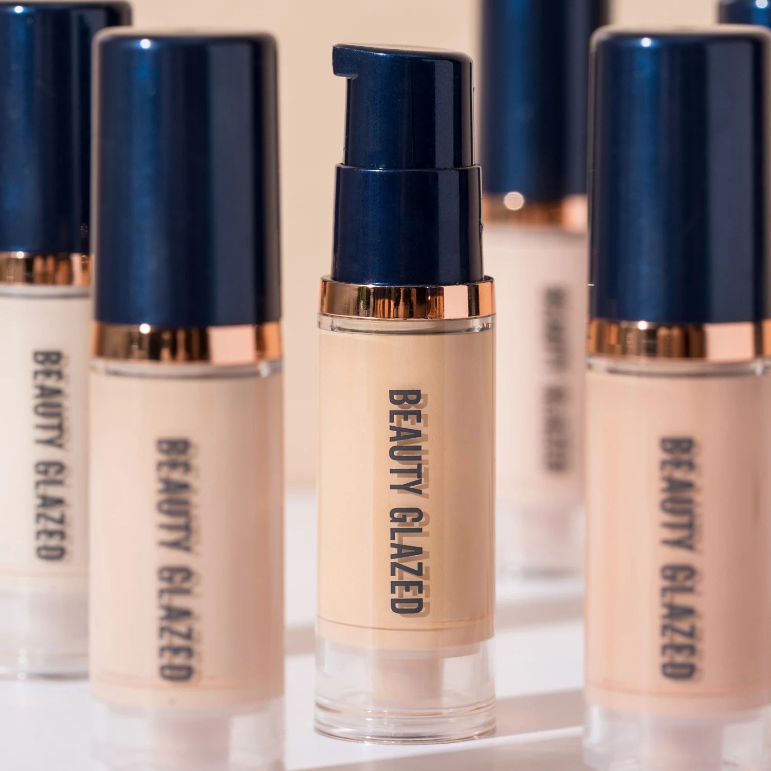 Beauty Glazed Liquid Foundation & Concealer (6 Colors) – Full Coverage Waterproof Makeup | Long-Lasting Natural Finish