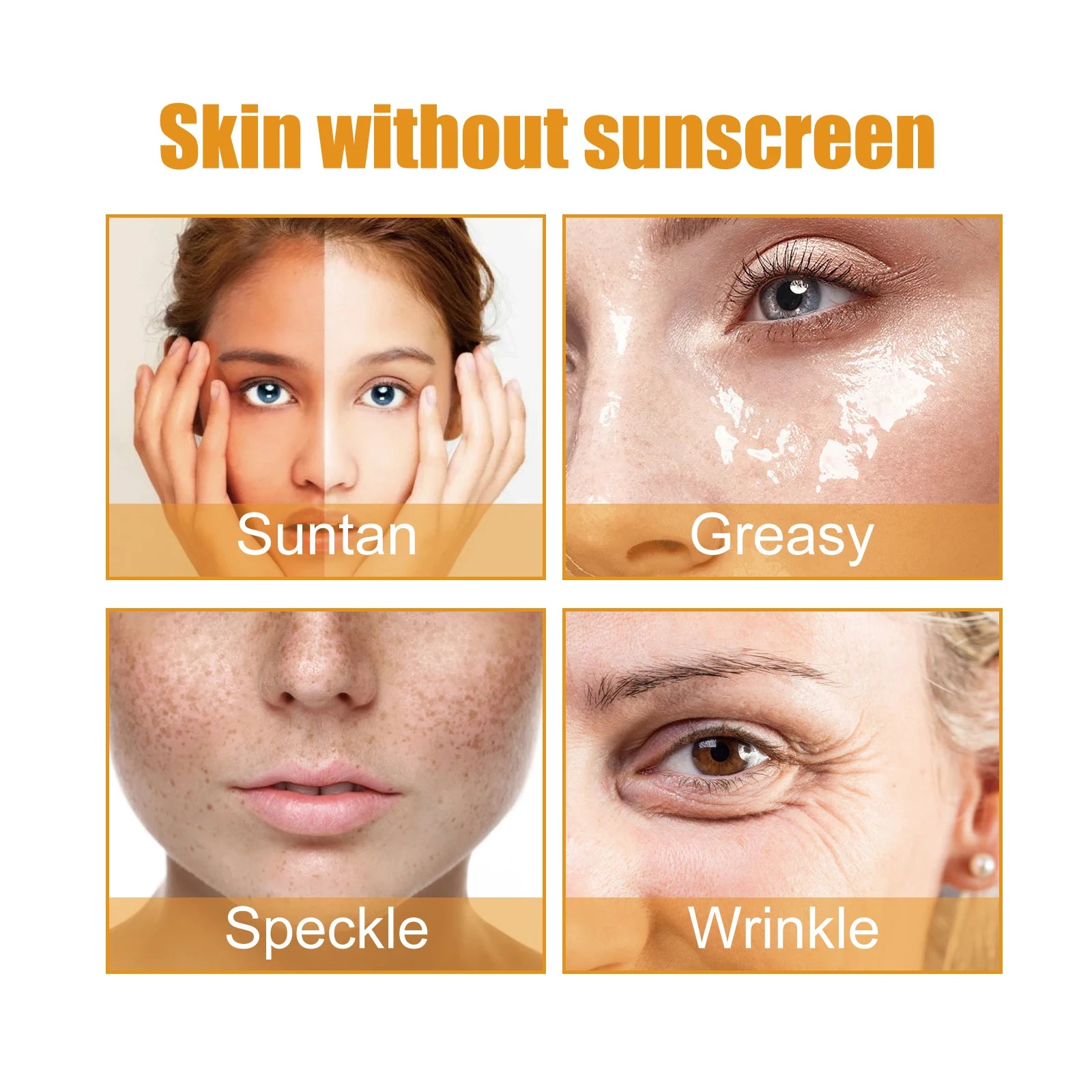 Jaysuing 40g Summer Probiotic Organic Sunscreen Outdoor Isolation Uv Protection Spf 50 Moisturizing Whiten Skin Body Sunblock