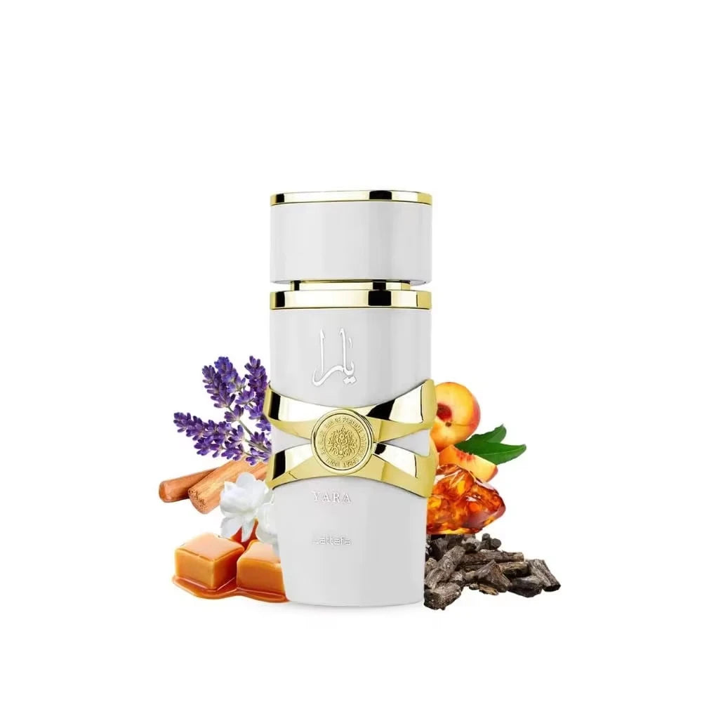 Yara Moi Eau de Parfum 100ml – Long-Lasting Floral Fruity Gourmand Perfume for Women | Elegant & Sweet Signature Scent