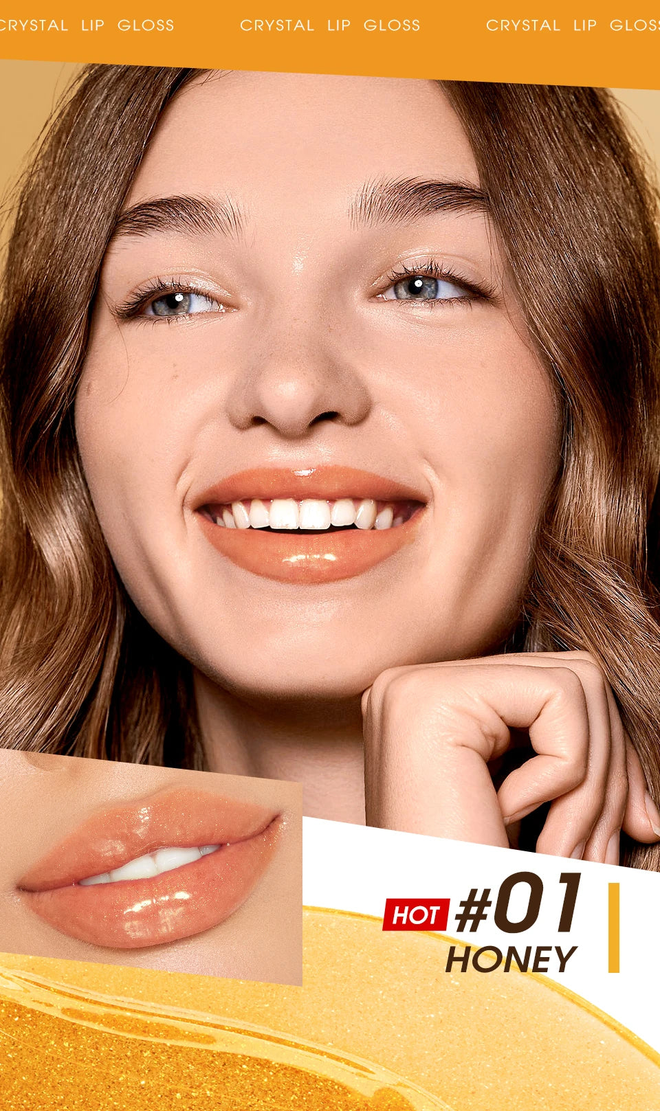 O.TWO.O Lip Oil Gloss | Hydrating Plumping Lip Balm – Non-Sticky, Glossy Shine & Natural Tint