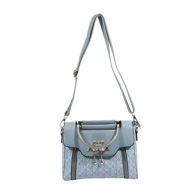2026 Fashion Women’s Handbag – Embossed Casual Shoulder & Crossbody Bag | Stylish Versatile Everyday Purse for Ladies