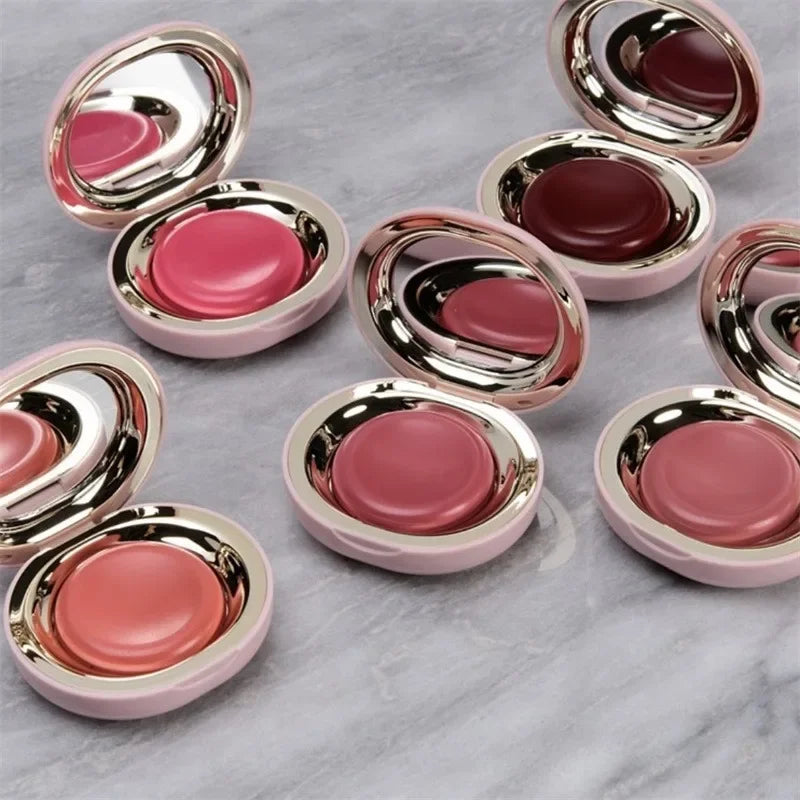 Melting Cream Blush & Highlighter – Soft Matte & Pearlescent Glow | Hydrating Cream Makeup for Cheeks & Lips (2-in-1)