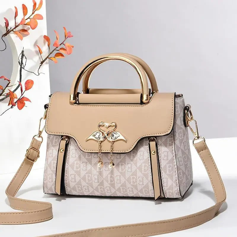 2026 Fashion Women’s Handbag – Embossed Casual Shoulder & Crossbody Bag | Stylish Versatile Everyday Purse for Ladies