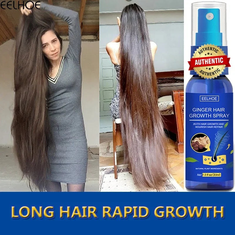 Ginger Hair Growth Spray 🌿✨ | Strengthen Hair & Reduce Hair Loss Naturally