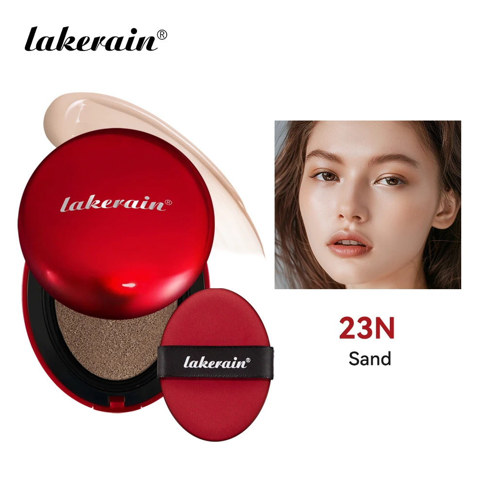 Sunscreen Cushion Foundation SPF | Full Coverage Waterproof Long-Lasting Concealer Cushion Makeup