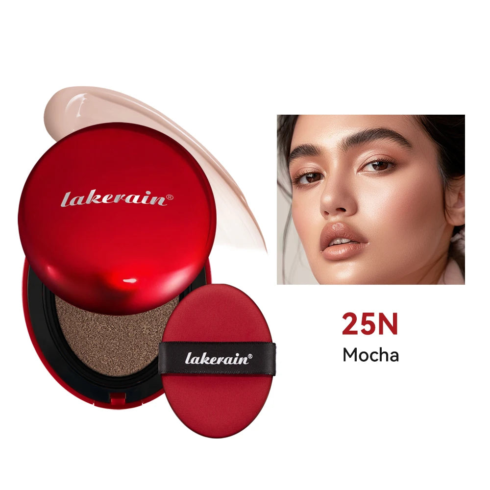 Sunscreen Cushion Foundation SPF | Full Coverage Waterproof Long-Lasting Concealer Cushion Makeup
