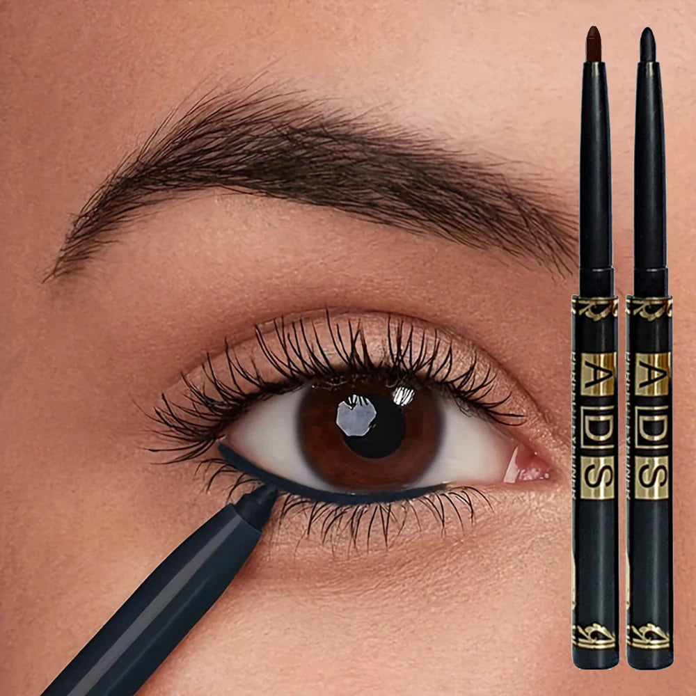 Waterproof Eyeliner Pencil Set (2 PCS) ✨ | Long-Lasting, Smudge-Proof & Easy to Apply