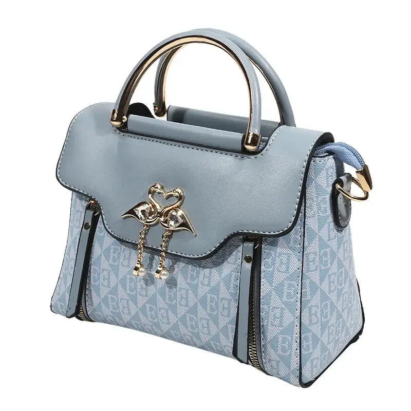 2026 Fashion Women’s Handbag – Embossed Casual Shoulder & Crossbody Bag | Stylish Versatile Everyday Purse for Ladies
