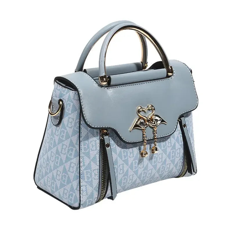 2026 Fashion Women’s Handbag – Embossed Casual Shoulder & Crossbody Bag | Stylish Versatile Everyday Purse for Ladies