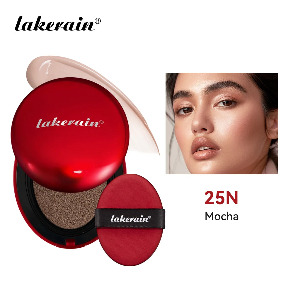 Sunscreen Cushion Foundation SPF | Full Coverage Waterproof Long-Lasting Concealer Cushion Makeup