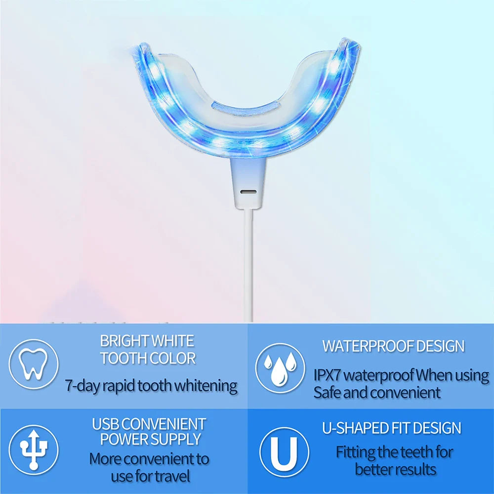 Teeth Whitening LED Kit ✨ | Bright Smile in Minutes