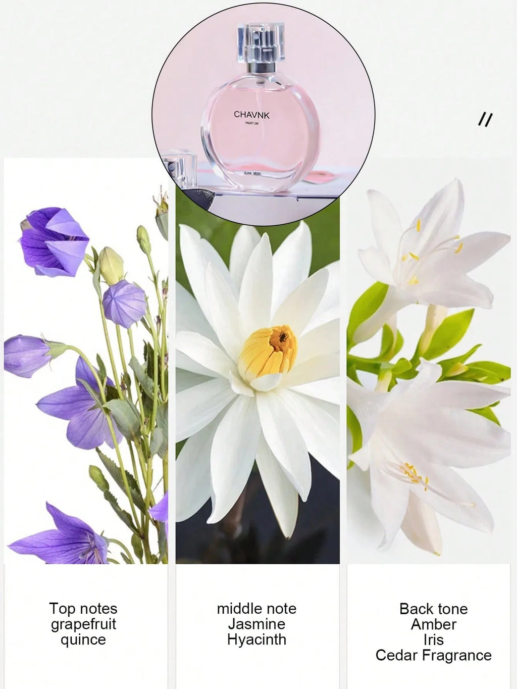 Women’s Perfume Gift Set 90ML (3x30ML) – Floral Fruity Chypre Eau de Parfum | Fresh & Long-Lasting Fragrance for Women | Elegant Gift Box