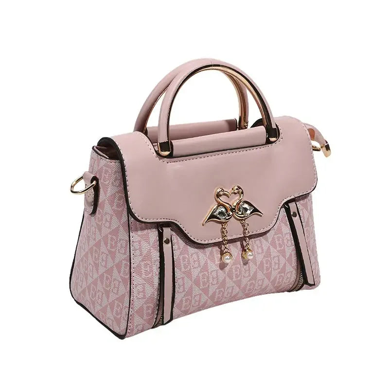 2026 Fashion Women’s Handbag – Embossed Casual Shoulder & Crossbody Bag | Stylish Versatile Everyday Purse for Ladies