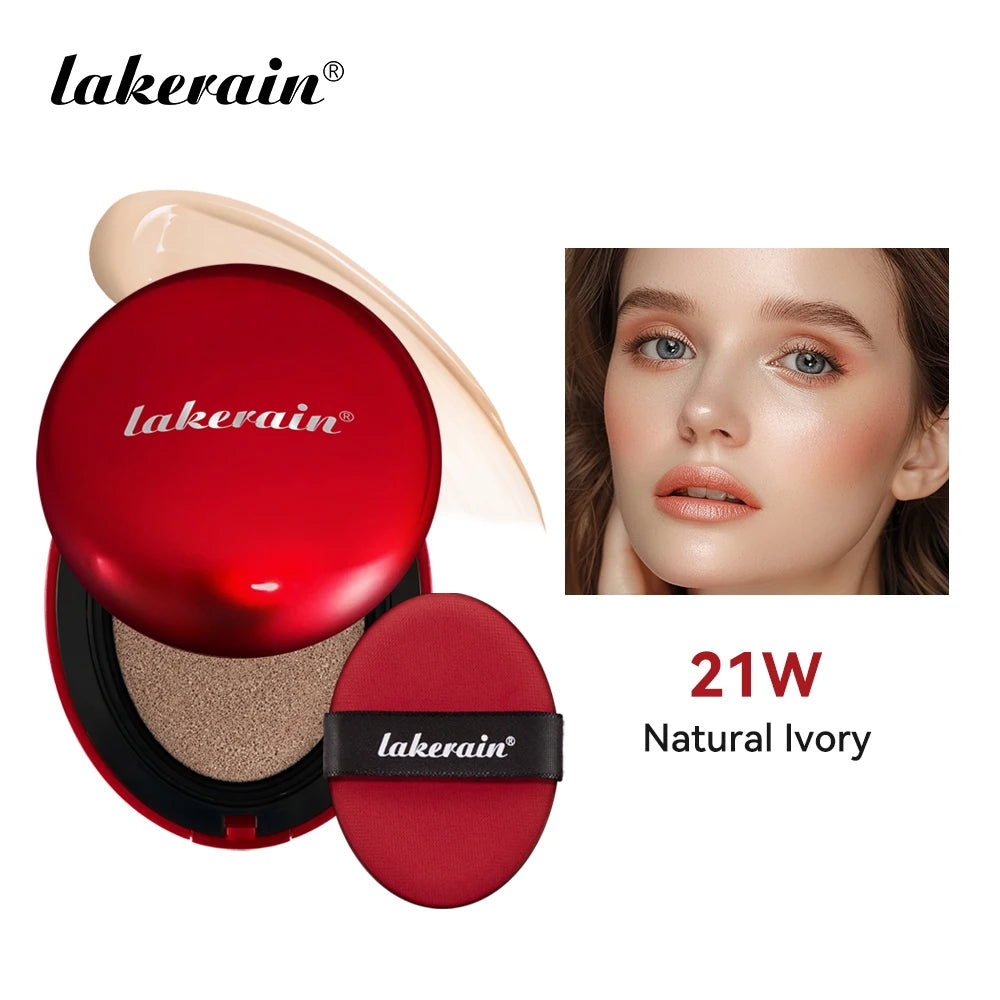 Sunscreen Cushion Foundation SPF | Full Coverage Waterproof Long-Lasting Concealer Cushion Makeup