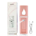 Nano Facial Mister Portable Spray | Hydrating Mini Mist Sprayer with Mirror – Refresh & Moisturize Skin Anytime