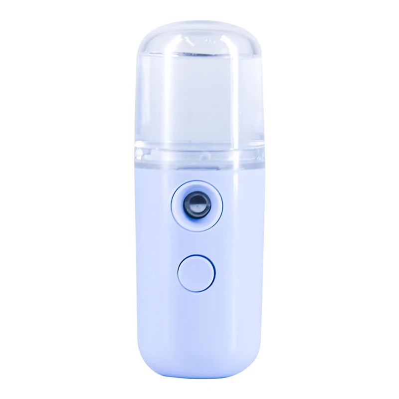 Nano Mister 30ml Portable Facial Sprayer | USB Rechargeable Mini Face Humidifier for Instant Skin Hydration