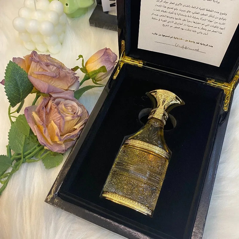 Cristal & Gold Luxury Perfume 50ml – Elegant Aldehyde Chypre Fragrance | Long-Lasting Unisex Scent | Premium Gift for Men & Women