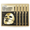 SADOER Golden Collagen Face Mask | Hydrating Anti-Aging Sheet Mask for Wrinkles & Radiant Skin