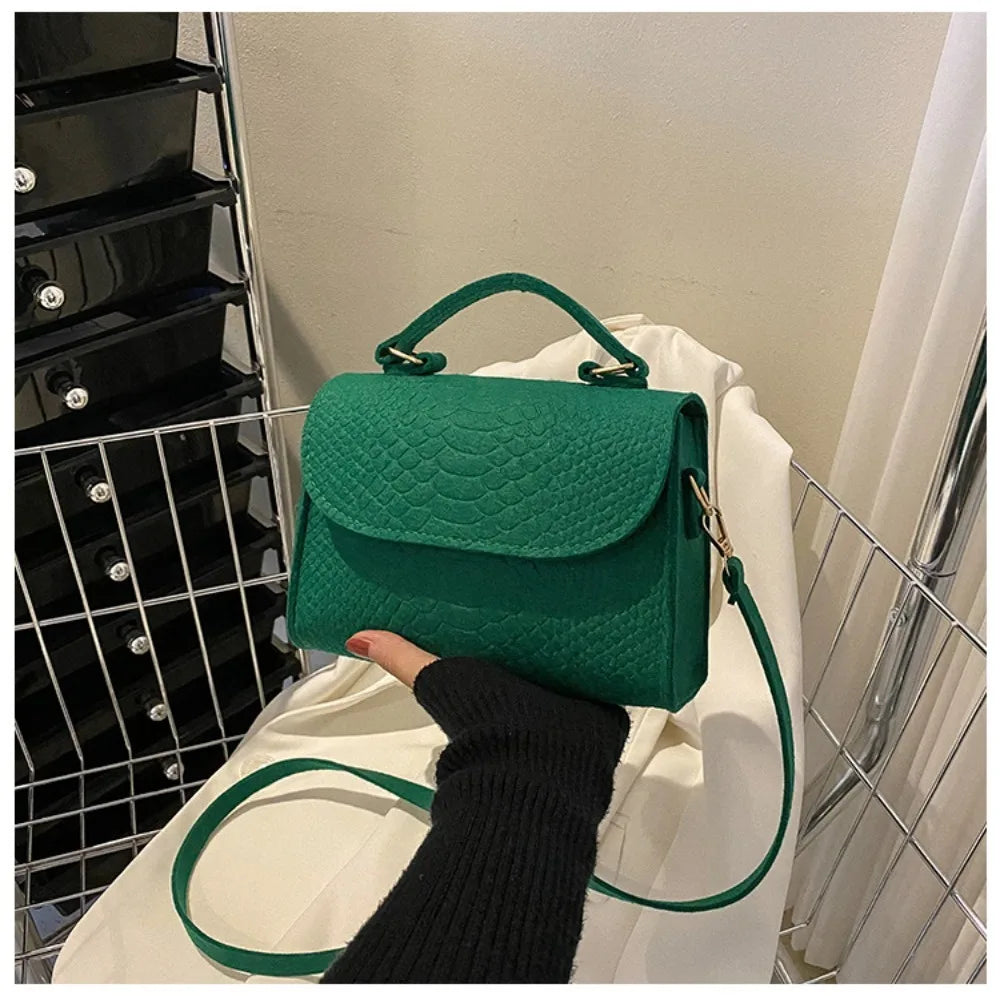 Ladies Bags Trend Handbags Retro Designer Luxury Square Crossbody Bags Female Totes Shoulder Handbags for Women 2024 New