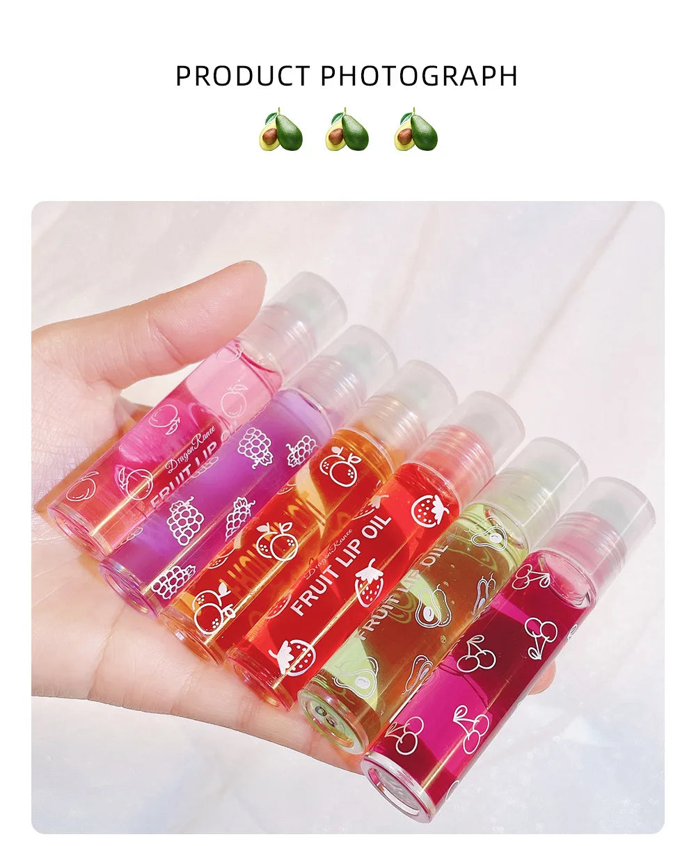 Natural Fruit Lip Oil – Soft, Glossy & Moisturizing Lip Care