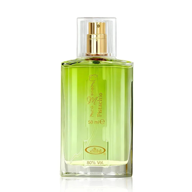Al-Rehab Choco Musk Marshmallow Pistacho Eau de Parfum Spray 50ML Lasting Aromatic Gourmand Fragrance Perfume Pheromones Cologne