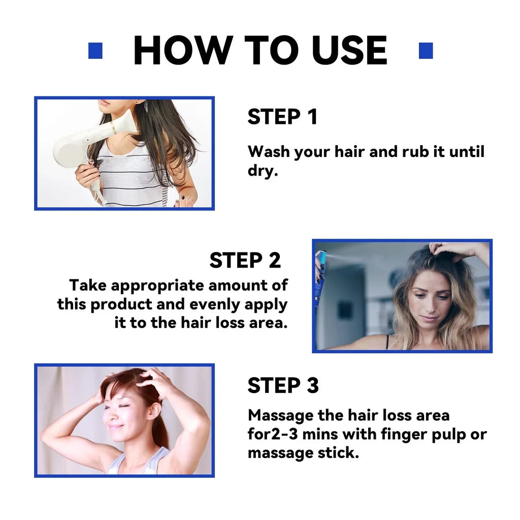 Ginger Hair Growth Spray 🌿✨ | Strengthen Hair & Reduce Hair Loss Naturally