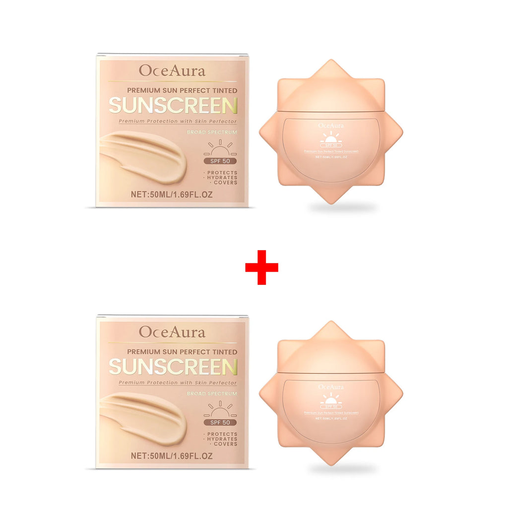 SPF 50+ Sunscreen for Face & Body – UV Protection, Oil Control & Deep Moisturizing Sunblock Cream