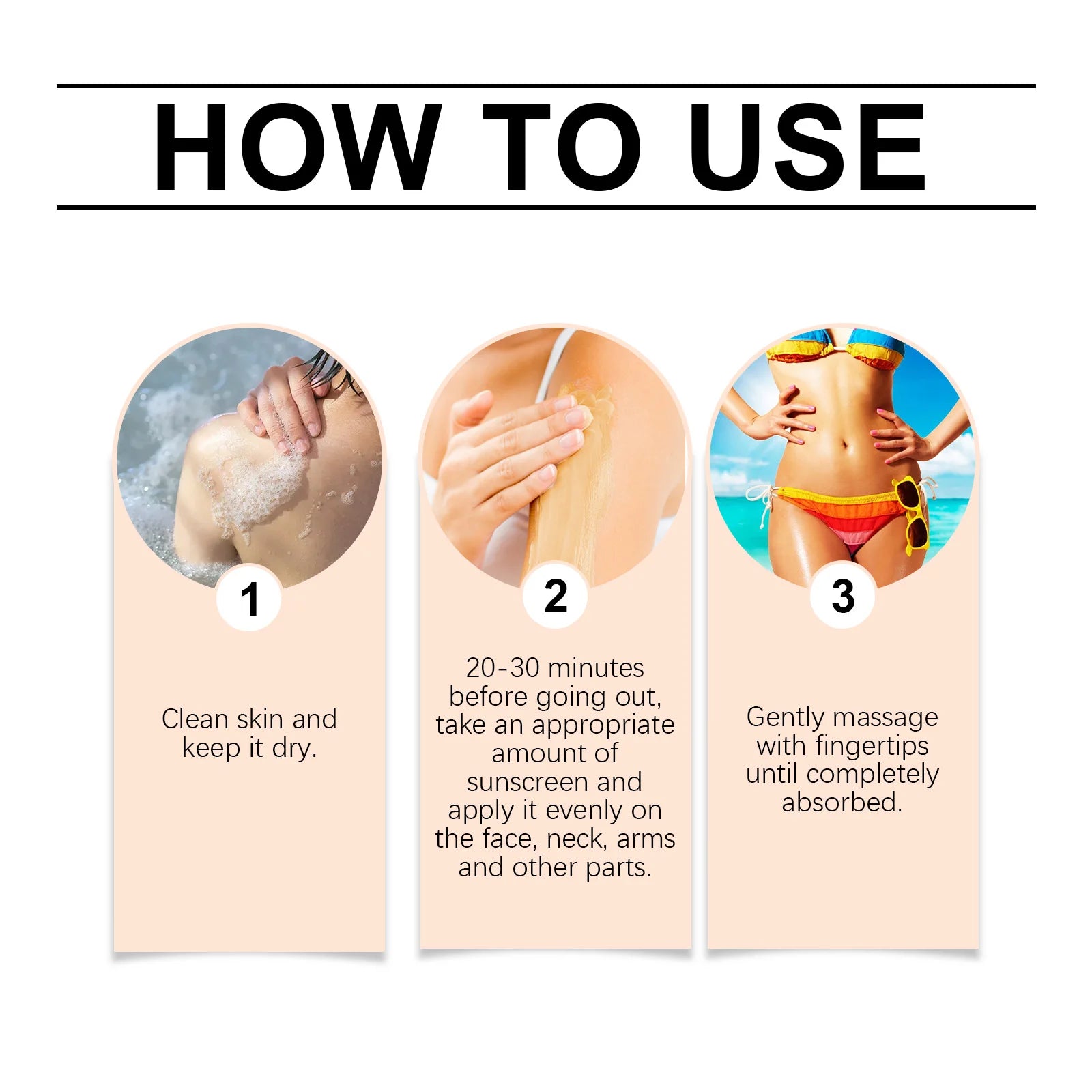 SPF 50+ Sunscreen for Face & Body – UV Protection, Oil Control & Deep Moisturizing Sunblock Cream