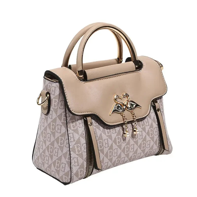 2026 Fashion Women’s Handbag – Embossed Casual Shoulder & Crossbody Bag | Stylish Versatile Everyday Purse for Ladies