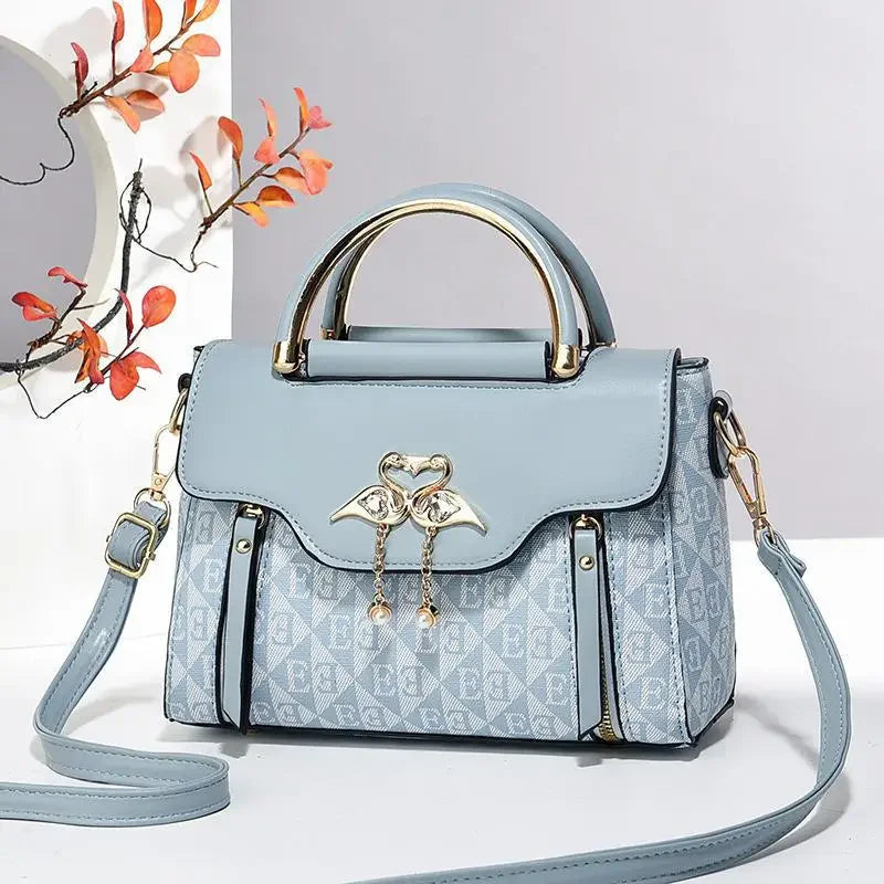 2026 Fashion Women’s Handbag – Embossed Casual Shoulder & Crossbody Bag | Stylish Versatile Everyday Purse for Ladies