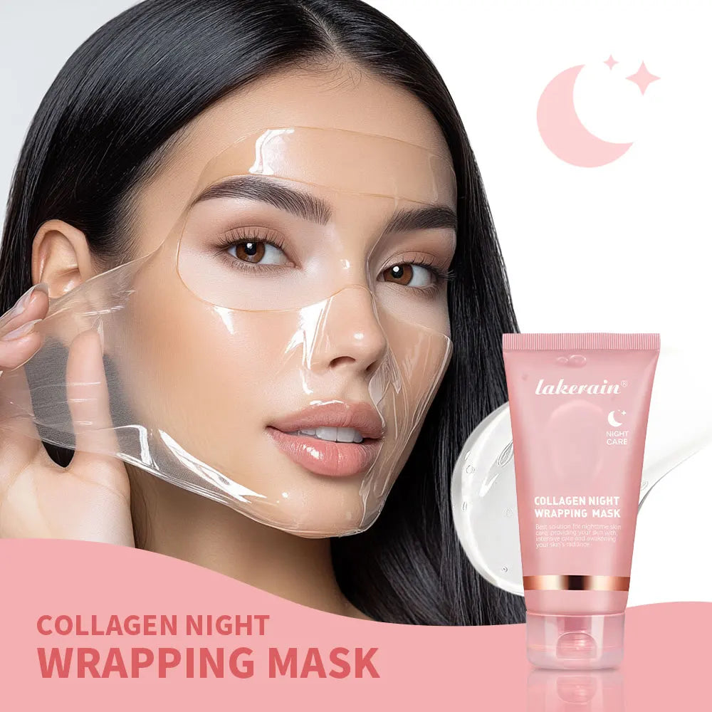 Korean Deep Collagen Peel-Off Mask | Overnight Lifting & Anti-Wrinkle Face Mask for Firm, Glowing Skin