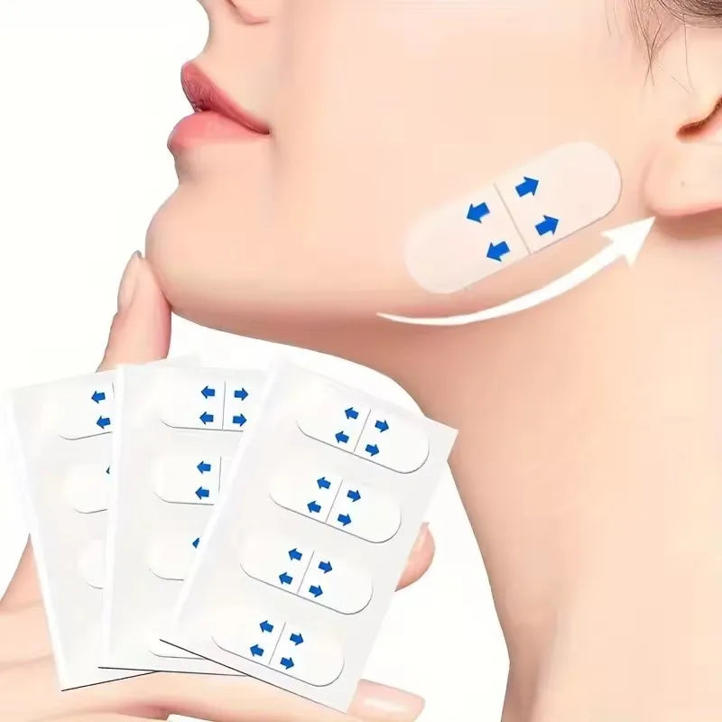 V-Shape Face Lift Tape | Invisible Instant Lifting & Anti-Wrinkle Skin Tightening Patches (40/120 PCS)