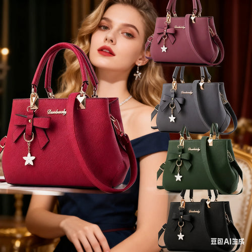 2026 Fashion Women’s Handbag – Embossed Casual Shoulder & Crossbody Bag | Stylish Versatile Everyday Purse for Ladies
