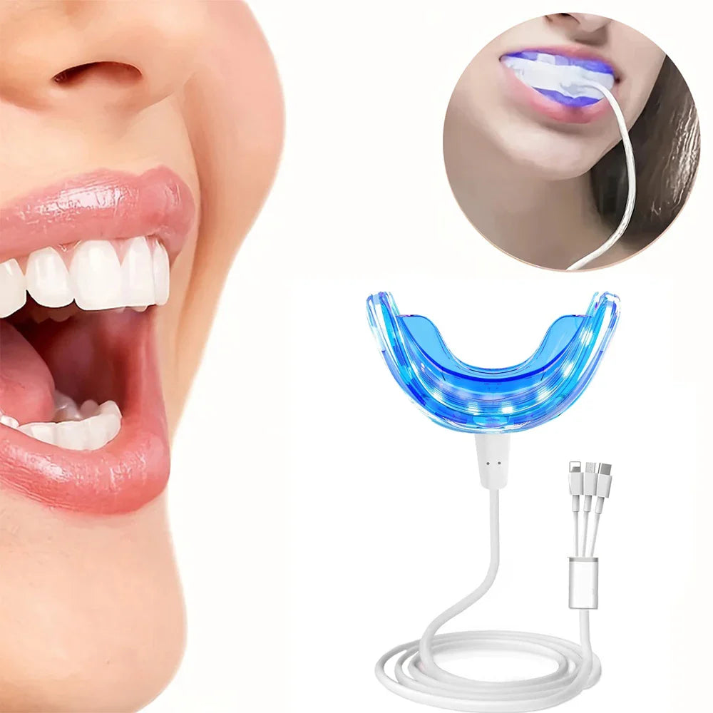 Teeth Whitening LED Kit ✨ | Bright Smile in Minutes