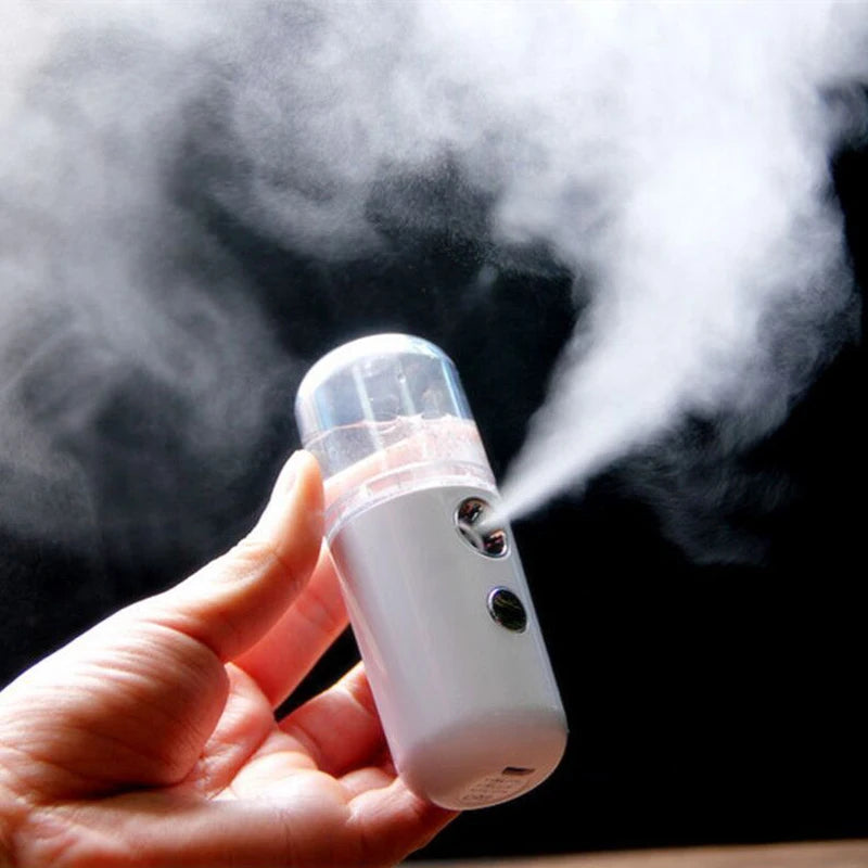 Nano Mister 30ml Portable Facial Sprayer | USB Rechargeable Mini Face Humidifier for Instant Skin Hydration
