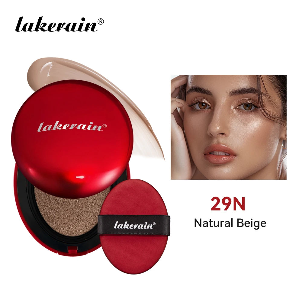 Sunscreen Cushion Foundation SPF | Full Coverage Waterproof Long-Lasting Concealer Cushion Makeup