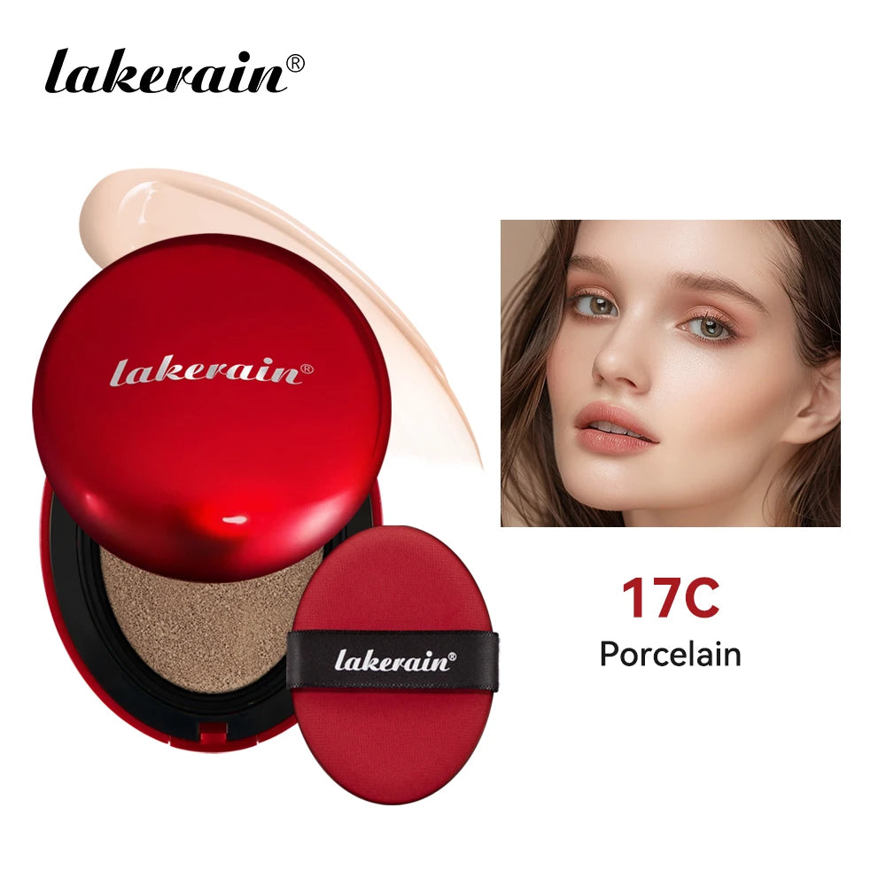 Sunscreen Cushion Foundation SPF | Full Coverage Waterproof Long-Lasting Concealer Cushion Makeup