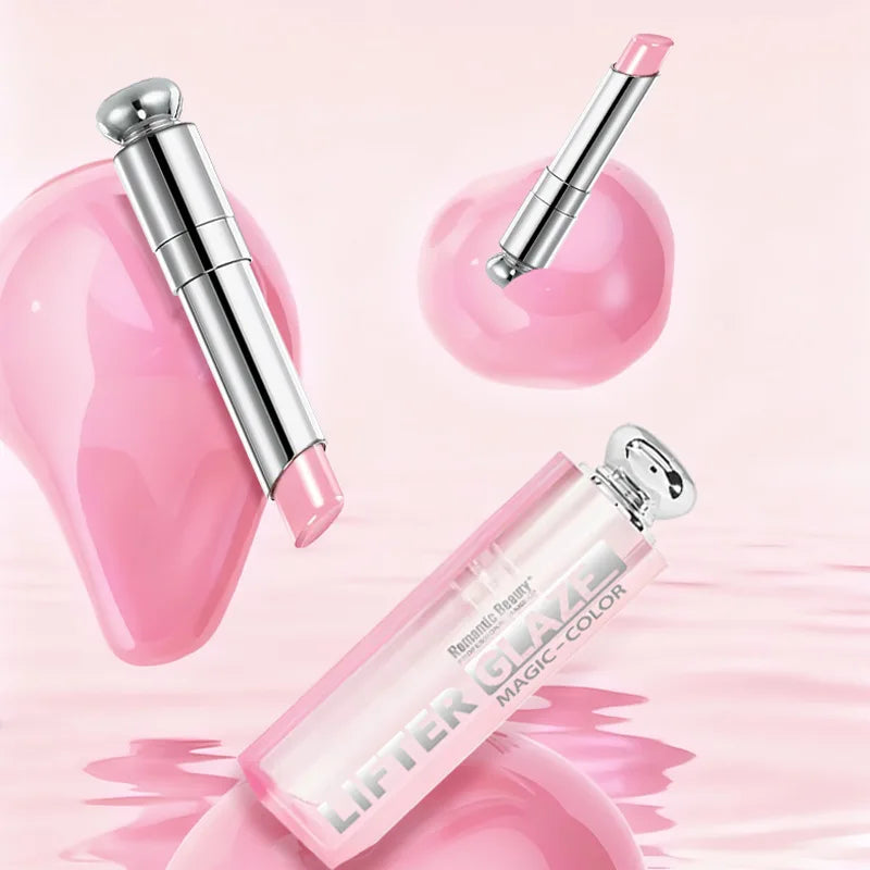 Color-Changing Lip Gloss - Hydrating & Non-Greasy Tinted Lip Oil, Mirror Shine & Plumping Effect, Moisturizing Reviving Lip Care