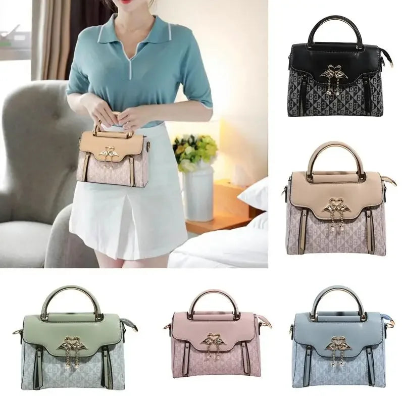 2026 Fashion Women’s Handbag – Embossed Casual Shoulder & Crossbody Bag | Stylish Versatile Everyday Purse for Ladies