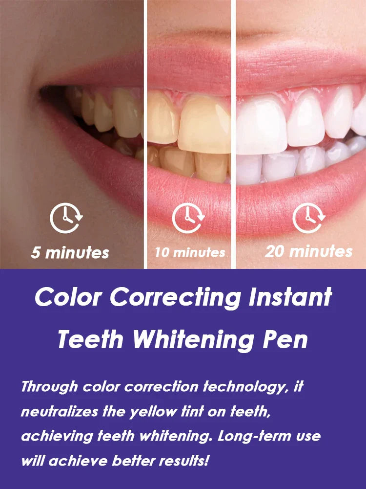 Advanced Whitening Pen 🦷✨ | Stain Removal & Radiant Smile in Minutes
