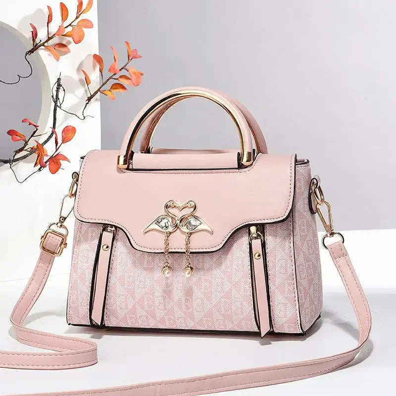 2026 Fashion Women’s Handbag – Embossed Casual Shoulder & Crossbody Bag | Stylish Versatile Everyday Purse for Ladies