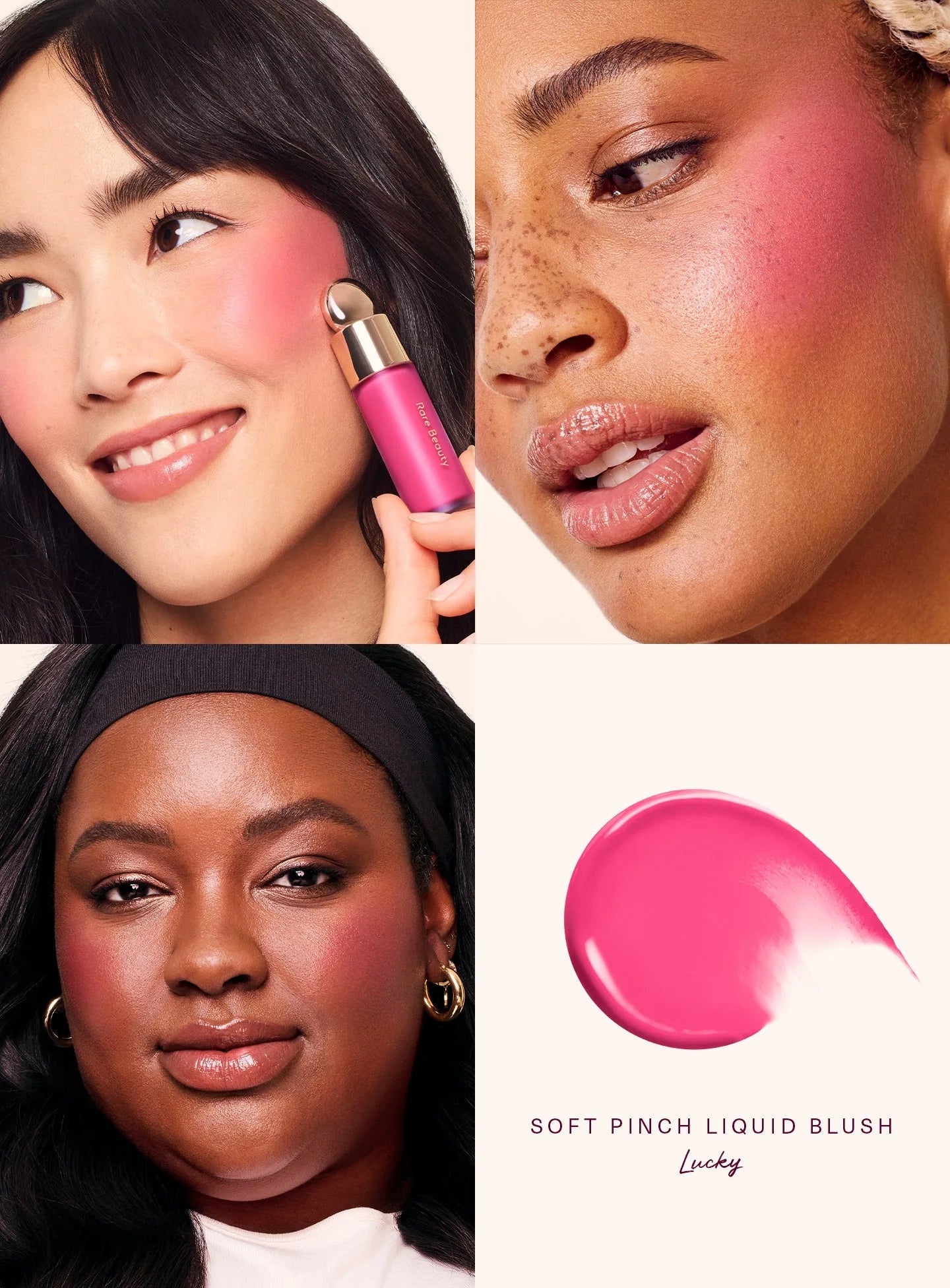 Melting Cream Blush & Highlighter – Soft Matte & Pearlescent Glow | Hydrating Cream Makeup for Cheeks & Lips (2-in-1)