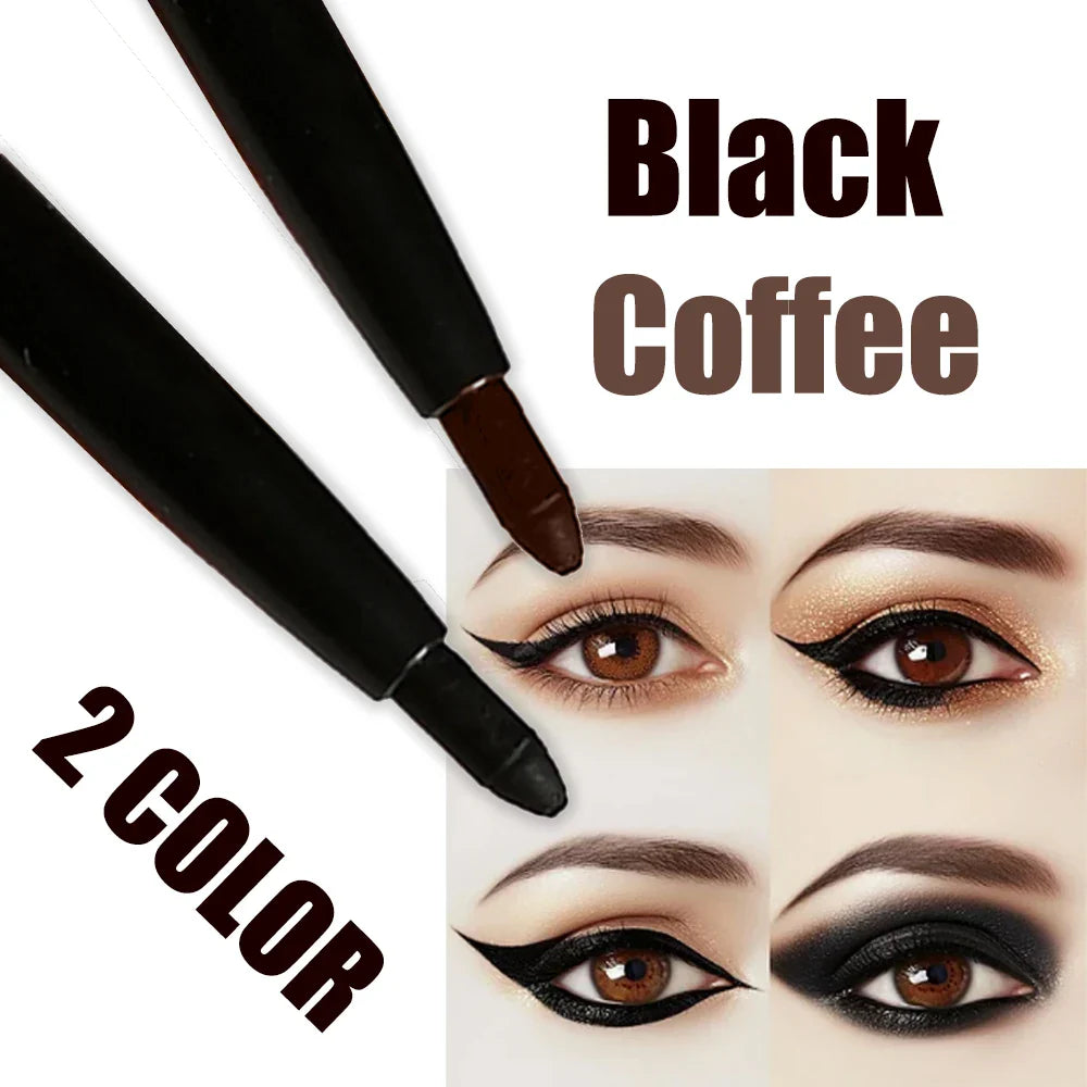 Waterproof Eyeliner Pencil Set (2 PCS) ✨ | Long-Lasting, Smudge-Proof & Easy to Apply